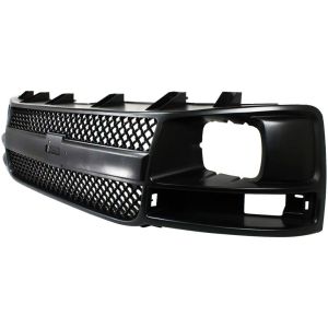 GM TRUCKS & VANS CHEVY/GMC/VAN(Express/Savana)  GRILLE BLACK (SEALED BEAM HEAD LAMP)(CHEVY)**CAPA** OEM#22816424 2003-2017 PL#GM1200538C