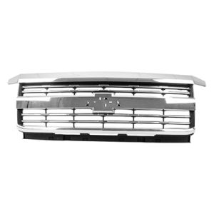 GM TRUCKS & VANS SILVERADO/PU 2500/3500  (CHEVY) GRILLE ASSY CHROME (LT/TZ/WT) **CAPA** OEM#23335298 2015-2019 PL#GM1200701C