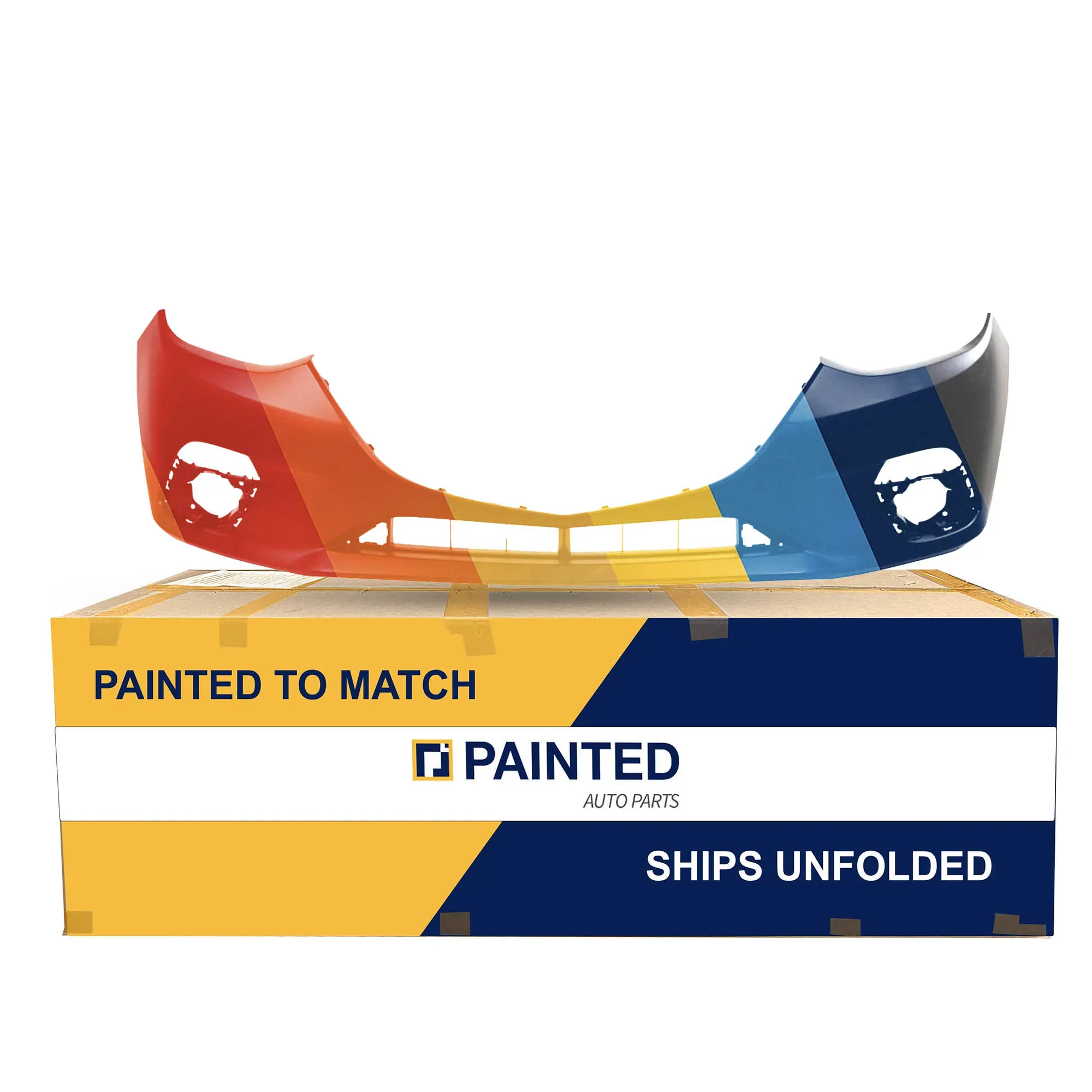 2014-2016 Mazda Mazda3 Front Bumper Cover OEM BJS750031ABB-