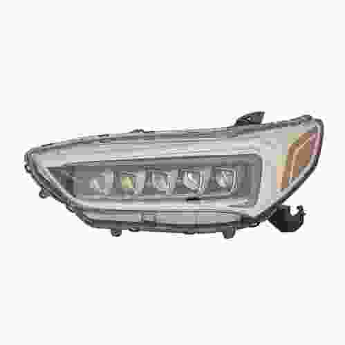ACURA TLX HEAD LAMP ASSY LEFT (Driver Side) (ADVANCE/BASE/ELITE/TECHNOLOGY MDL) **CAPA** OEM#33150TZ3A51 2018-2020 PL# AC2502131C