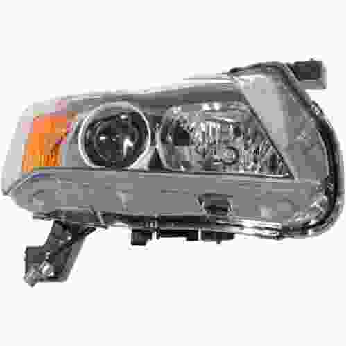 ACURA ILX HYBRID  HEAD LAMP ASSY RIGHT (Passenger Side) (HALOGEN) OEM#33100TX6A02 2013-2015 PL# AC2503121