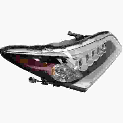 ACURA MDX HEAD LAMP ASSEMBLY RIGHT (Passenger Side) (LED)**CAPA** OEM#33100TZ5A01 2014-2016 PL# AC2503125C