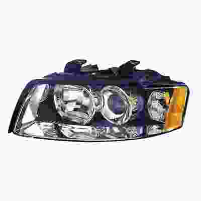 AUDI A4 SEDAN/WAGON (GEN 2) (1.8L/3.0L) HEAD LAMP UNIT LEFT (Driver Side) (HALOGEN)(SDN/WGN) OEM#8E0941029F 2002-2005 PL# AU2502113