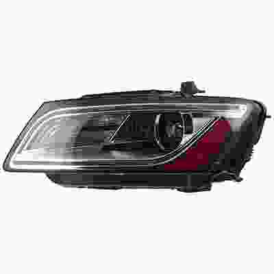 AUDI Q5  / SQ5  HEAD LAMP UNIT LEFT (Driver Side) (XENON)(W/ CURVE LIGHTING) OEM#8R0941753E 2013-2017 PL# AU2502193