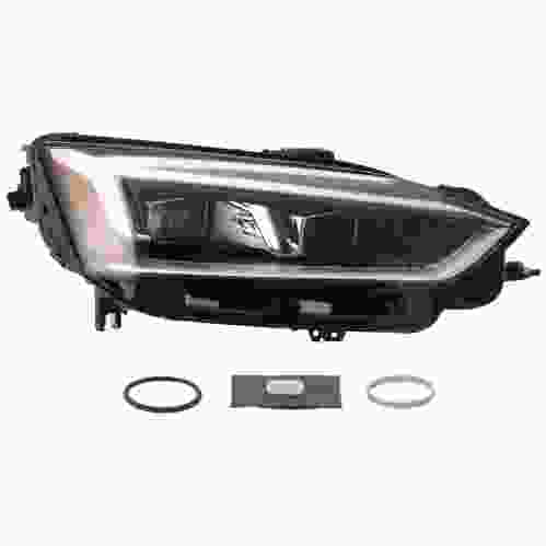 AUDI A5 4DOORS SPORTBACK HEAD LAMP ASSY RIGHT (Passenger Side) (LED) **CAPA** OEM#8W6941774F 2018-2019 PL# AU2503212C
