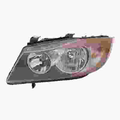 BMW BMW 3 (SEDAN) HEAD LAMP ASSEMBLY LEFT (Driver Side) (HALOGEN) **CAPA** OEM#63116942725 2006-2008 PL# BM2502133C