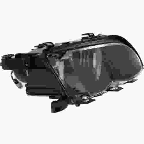 BMW BMW 3 ( i/xi ) (SEDAN/WAGON) HEAD LAMP ASSEMBLY RIGHT (Passenger Side) (W/BLK BEZEL)(HALOGEN) OEM#63127165772 2002-2005 PL# BM2503122