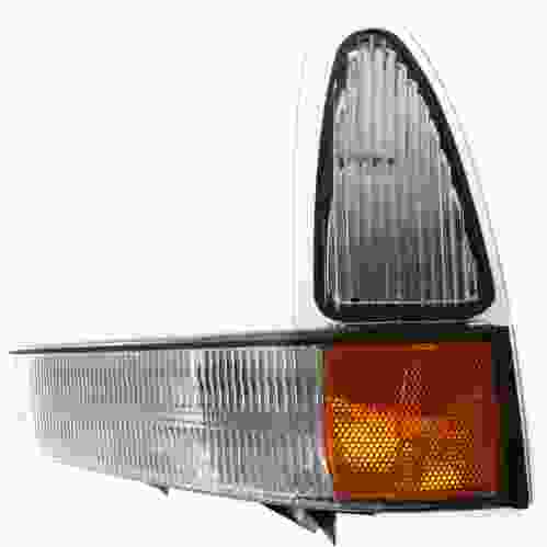 FORD TRUCKS & VANS EXCURSION  PARK/CORNER LAMP LEFT (Driver Side) (CLEAR/AMBER) **CAPA** OEM#2C3Z13201AA 2001-2005 PL# FO2520169C