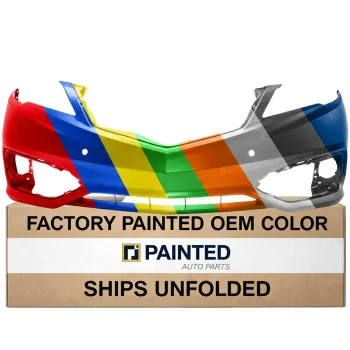 2016-2018 ACURA RDX Front Bumper CAPA OEM# 04711TX4A60ZZ PL# AC1000191C