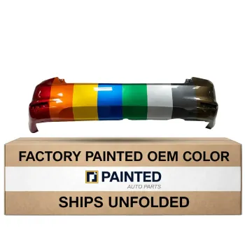 2013-2015 ACURA ILX Rear Bumper CAPA OEM # 04715TX6A90ZZ PL# AC1100168C