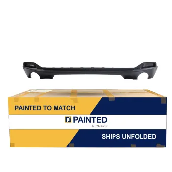 2019-2021 ACURA RDX Rear Bumper Lower Valance Textured Black Excluding A-SPEC CAPA OEM# 04716TJBA90 PL# AC1115105C