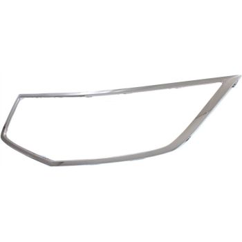 ACURA TSX WAGON GRILLE MOLDING CHROME OUTER (SURROUND) OEM#71122TL2A51 2011-2014 PL# AC1202101
