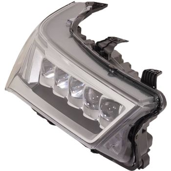 ACURA MDX  HEAD LAMP ASSY RIGHT (Passenger Side) CHROME (LED)(WO/AUTO LEVEL)(EXC A-SPEC) OEM#33100TZ5A51 2017-2020 PL# AC2503130