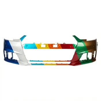 2017-2018 AUDI A4 SEDAN Front Bumper WO Washer WO Sensor WO S-Line CAPA OEM# 8W0807065MGRU PL# AU1000235C