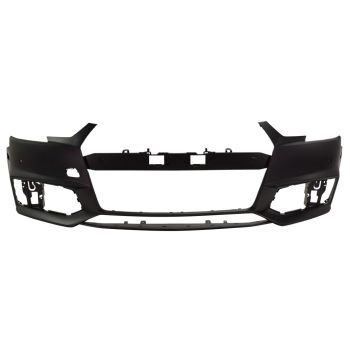 AUDI S4 SEDAN  FRONT BUMPER COVER PRIMED (WO/WASHER)(W/PK SENSOR)(WO/AUTO PARK)**CAPA** OEM#8W0807065SGRU 2017-2019 PL# AU1000276C