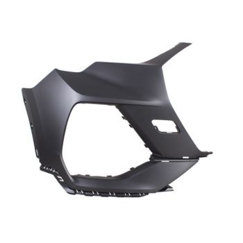 AUDI Q3 FRONT BUMPER SIDE COVER PRIMED RIGHT (Passenger Side) (WO/WASHER)(WO/PARARLLEL PARK)(W/S-LINE) **CAPA** OEM#83A807108FGRU 2019-2023 PL# AU1005105C