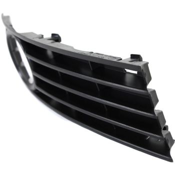 AUDI A4 SEDAN/WAGON (GEN 2) (1.8L/3.0L) FRONT BUMPER GRILLE RIGHT (Passenger Side) BLK(CLOSED VENT) (For part# 8132722) OEM#8E0807682A01C 2002-2005 PL# AU1036103