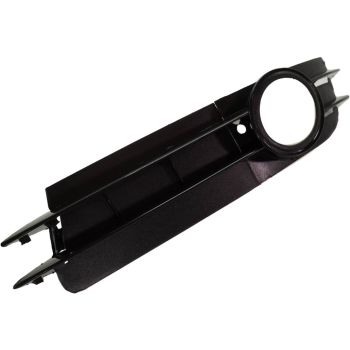 AUDI S6 SEDAN FRONT BUMPER COVER GRILLE LEFT (Driver Side) BLACK (W/Sport Pkg) OEM#4F0807681A01C 2007-2008 PL# AU1038104