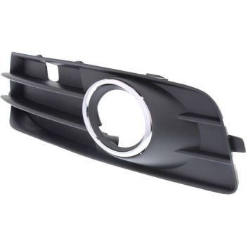 AUDI A3 FOG LAMP COVER LEFT (Driver Side) W/CHR RING (W/FOG)(W/S LINE) OEM#8P0807681N9B9 2009-2013 PL# AU1038114