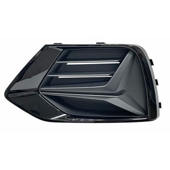 AUDI Q3 FOG LAMP COVER LEFT (Driver Side) BLACK W/GLOSS BLACK FRAME (WO/FOG)(WO/S-LINE) OEM#83A807671T94 2019-2023 PL# AU1038155