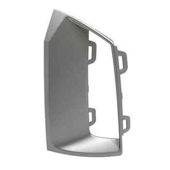 AUDI Q7 / SQ7 FRONT BUMPER SIDE GRILLE OUTER TRIM LEFT (Driver Side) SILVER (Q7 WO/S-LINE) OEM#4M0807697ATB2 2020-2024 PL# AU1038160