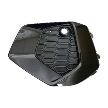 AUDI A3 SEDAN FOG LAMP COVER LEFT (Driver Side) (Driver Side) BLACK W/GLOSS-BLACK FRAME OEM#8Y0807671Y9B 2022-2024 PL# AU1038171