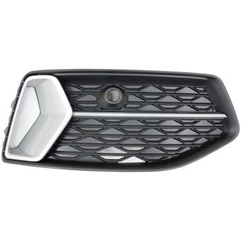 AUDI A6 SEDAN FOG LAMP COVER RIGHT (Passenger Side) SATIN-BLACK/ALUM (WO/S-LINE) OEM#4K0807648D3HB 2019-2023 PL# AU1039152