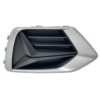 AUDI Q3 FOG LAMP COVER RIGHT (Passenger Side) BLACK W/SILVER FRAME (WO/FOG)(WO/S-LINE) OEM#83A807672TB2 2019-2023 PL# AU1039156