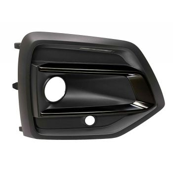AUDI Q5 / SQ5 FOG LAMP COVER RIGHT (Passenger Side) BLACK W/GLOSS-BLACK MDLG (W/FOG)(Q5 WO/S-LINE) OEM#80A807680AFBMT 2021-2023 PL# AU1039158