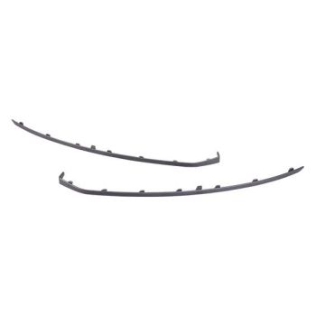AUDI A3 SEDAN  FRONT BUMPER COVER MLDG RIGHT (Passenger Side) MAT-BLACK **CAPA** OEM#8V5807534A 2017-2020 PL# AU1047103C
