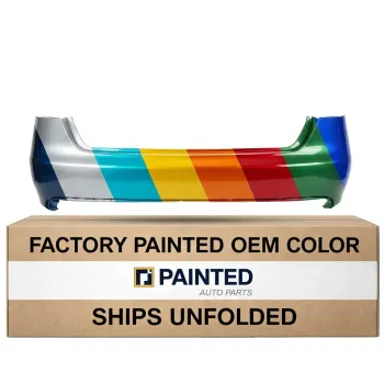 2009-2012 AUDI A4 SEDAN WAGON Rear Bumper CAPA OEM# 8K5807303GRU PL# AU1100193C