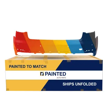 2017-2019 AUDI A4 SEDAN Rear Bumper S-Line W/PK Sensor WO/PK Assist OEM# 8W5807067DGRU PL# AU1100228