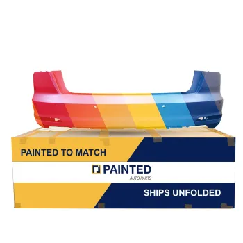 2019-2023 AUDI A6 SEDAN Rear Bumper OEM #4K5807067AGRU Without Parallel Park Assist or S-Line PL# AU1100258