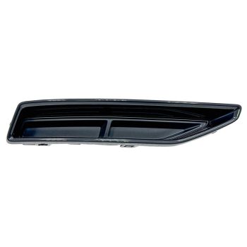 AUDI Q3 REAR BUMPER LOWER TRIM LEFT (Driver Side) TXT/DARK-CHROME (WO/S-LINE) OEM#83A807763RN4 2019-2023 PL# AU1146103