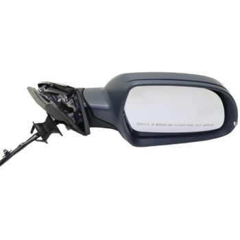 AUDI S4 SEDAN DOOR MIRROR RIGHT (Passenger Side) PWR/HTD/SIGNAL/MEMORY (W/ANTI-GLARE)(WO/LDW)(PTM) OEM#8K1857410AK01C-PFM 2010-2011 PL# AU1321114