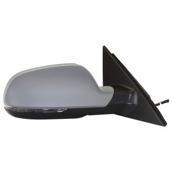 AUDI S4 SEDAN DOOR MIRROR RIGHT (Passenger Side) PWR/HTD/SIGNAL (WO/ANTI-GLARE)(WO/LDW)(PTM) OEM#8K1857410AG01C-PFM 2010-2011 PL# AU1321116