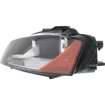 AUDI A3 HEAD LAMP ASSEMBLY LEFT (Driver Side) (HALOGEN) OEM#8P0941003BD 2009-2013 PL# AU2502141