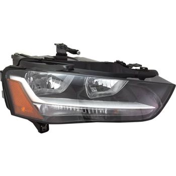 AUDI S4 SEDAN HEAD LAMP ASSEMBLY RIGHT (Passenger Side) (HALOGEN)(FROM 5-12)**CAPA** OEM#8K0941004AD 2013-2016 PL# AU2503175C