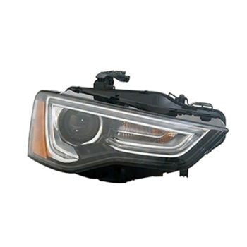 AUDI S4 SEDAN  HEAD LAMP UNIT RIGHT (Passenger Side) (XENON)(WO/CURVE LIGHTING)(WO/BULBS&BALLAST)(FROM 5-5-12) OEM# 8T0941044E 2012-2016 PL# AU2503181