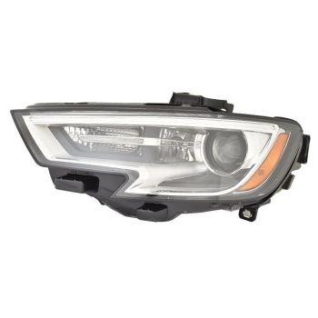 AUDI A3 E-TRON HEAD LAMP UNIT LEFT (Driver Side) (HID) **CAPA** OEM#8V0941043K 2017-2018 PL# AU2518112C