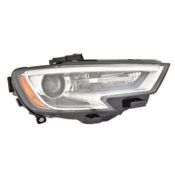 AUDI A3 E-TRON HEAD LAMP UNIT RIGHT (Passenger Side) (HID) **CAPA** OEM#8V0941044K 2017-2018 PL# AU2519112C