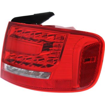 AUDI A4 SEDAN / WAGON TAIL LAMP ASSEMBLY RIGHT (Passenger Side) (SEDAN)(OUTER)(W/ LED) OEM#8K5945096L 2009-2012 PL# AU2805104
