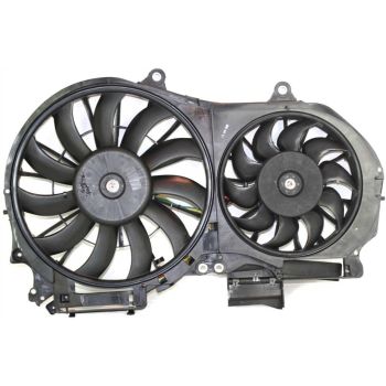 AUDI A4 CONVERTIBLE  RADIATOR & A/C FAN ASSY (3.0L)(DUAL FAN) OEM# 8E0121207J-PFM 2003-2006 PL# AU3115108