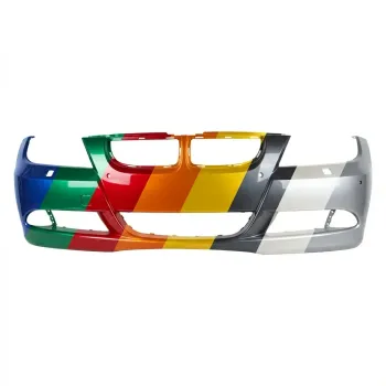 2006-2008 BMW 3 Sedan Front Bumper with Sensor and Washer CAPA OEM# 51117170053 PL# BM1000177C