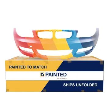 2008-2013 BMW 1 Series Coupe/Convertible Front Bumper W/ M Pkg WO/Washer OEM# 51118057506 PL# BM1000208