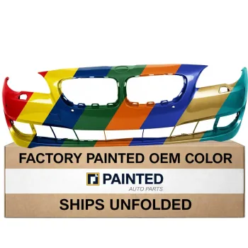 2012-2013 BMW 5 SERIES HYBRID Front Bumper with Sensor and Side Camera OEM# 51117285965 PL# BM1000240