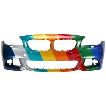 2011-2013 BMW 5 SERIES Sedan Front Bumper with Sensor without Side Camera M Package CAPA OEM# 51118048671 PL# BM1000255C