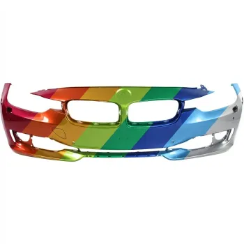 2014-2015 BMW 3 Wagon Front Bumper with Molding Hole, Washer, Parking Sensor, Assist, Camera Excluding M Sport OEM# 51117293090 PL# BM1000267