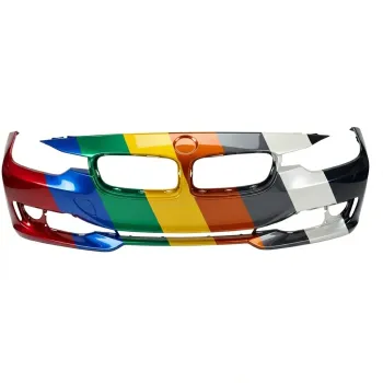 2012-2015 BMW 3 Sedan Front Bumper PRM without Sensors Park Assist or Camera CAPA OEM# 51117293085 PL# BM1000276C