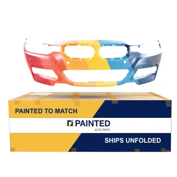 2014-2019 BMW 3 Series Wagon Front Bumper with Molding Hole without Washer with Parking Sensor and Assist with Camera M Sport OEM# 51118067955 PL# BM1000291